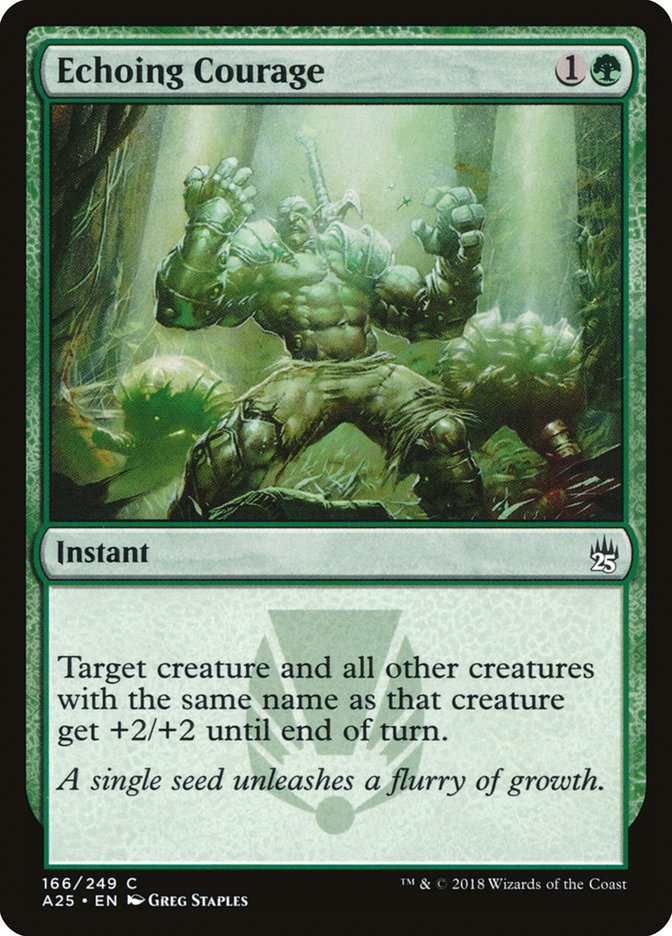 Echoing Courage [Masters 25] [Foil]