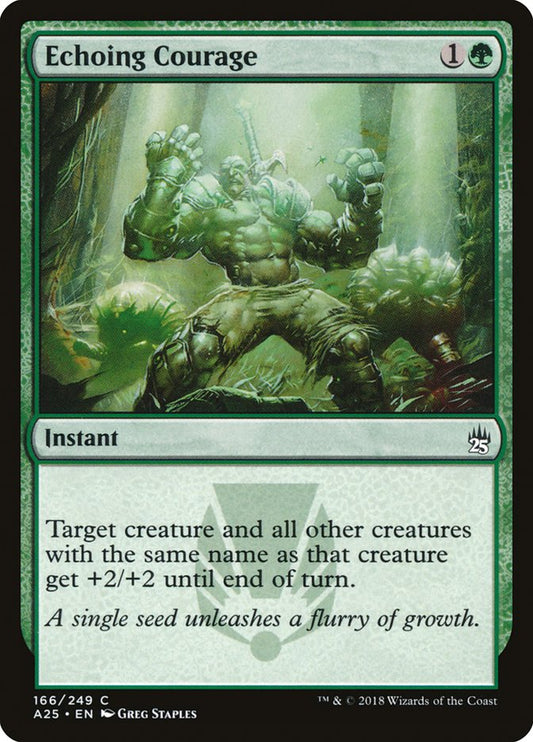 Echoing Courage [Masters 25] [Foil]