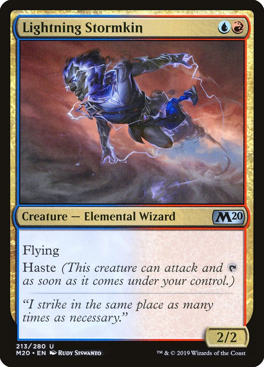 Lightning Stormkin [Core Set 2020] [Foil]