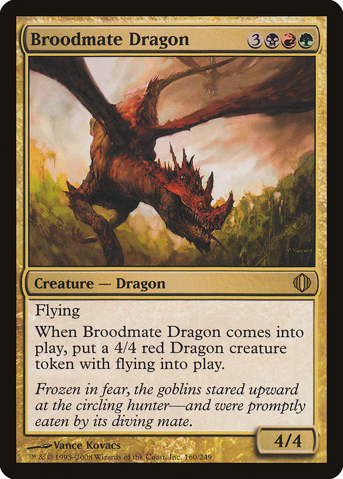 Broodmate Dragon [Shards of Alara] [Foil]