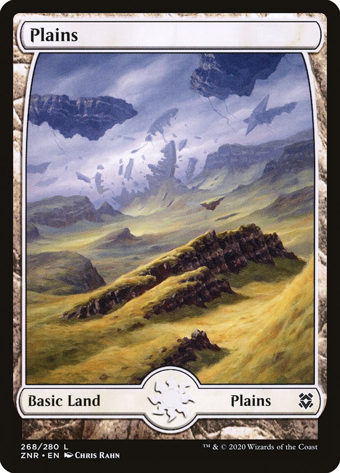 Plains (268) [Zendikar Rising] [Foil]