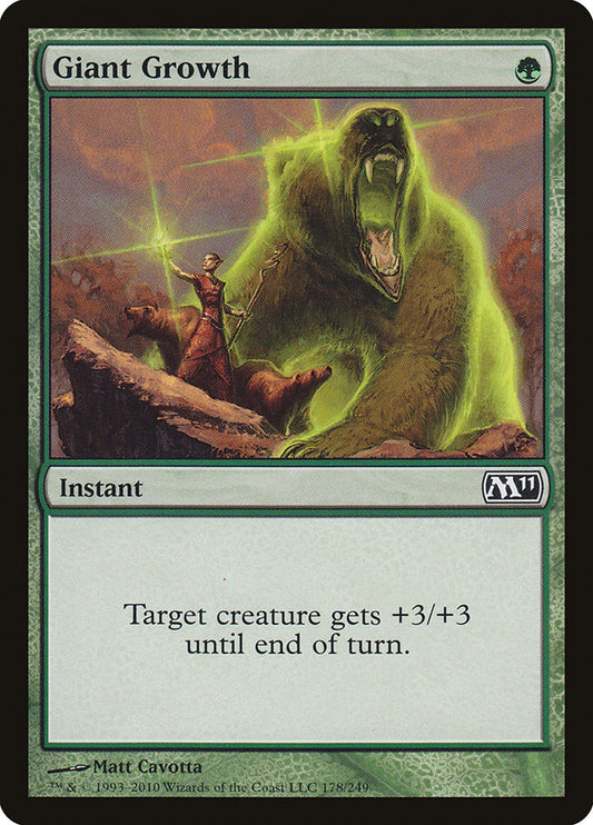 Giant Growth [Core Set 2011] [Foil]