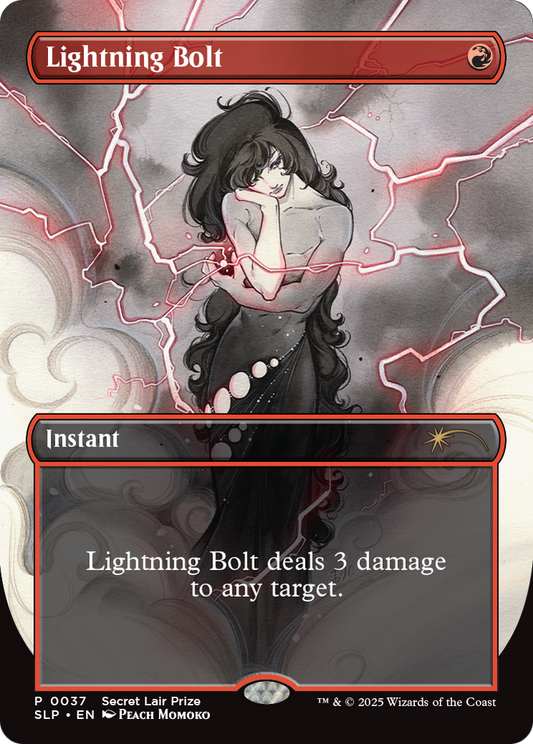 Lightning Bolt (0037) [Secret Lair Showdown] [Foil]
