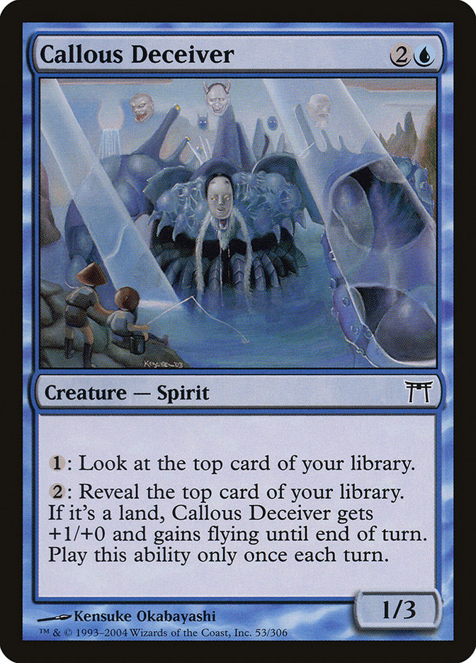 Callous Deceiver [Champions of Kamigawa] [Foil]