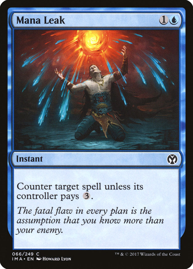 Mana Leak [Iconic Masters] [Foil]