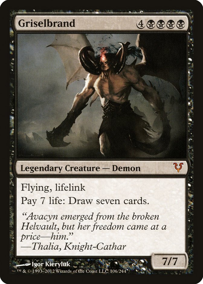 Griselbrand [Avacyn Restored] [Foil]