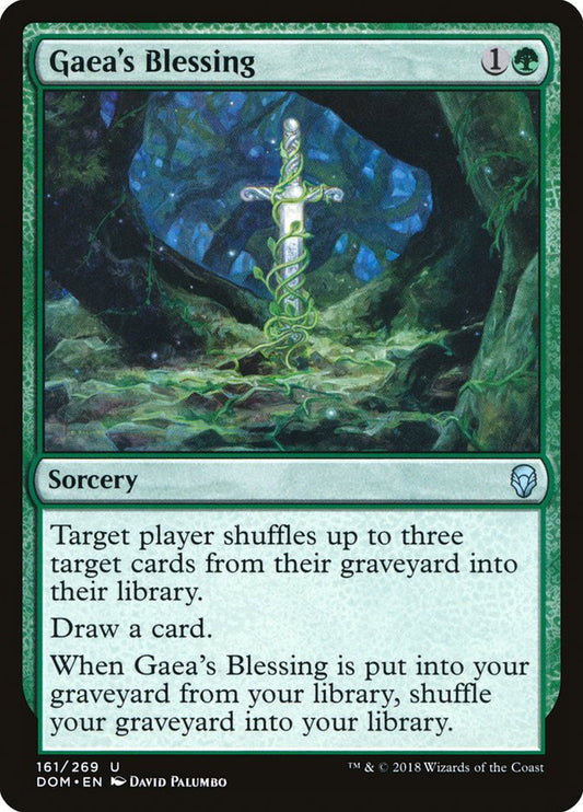 Gaea's Blessing [Dominaria] [Foil]