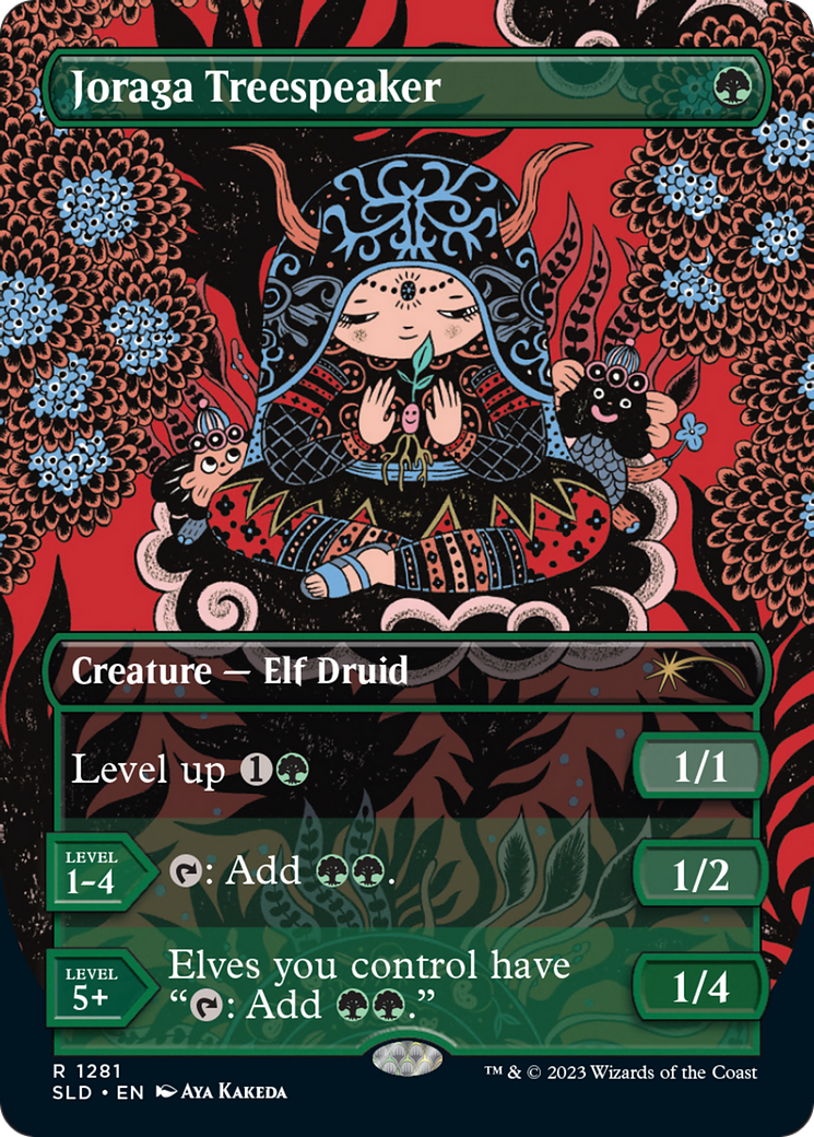 Joraga Treespeaker (Borderless) [Secret Lair Drop Series] [Foil]
