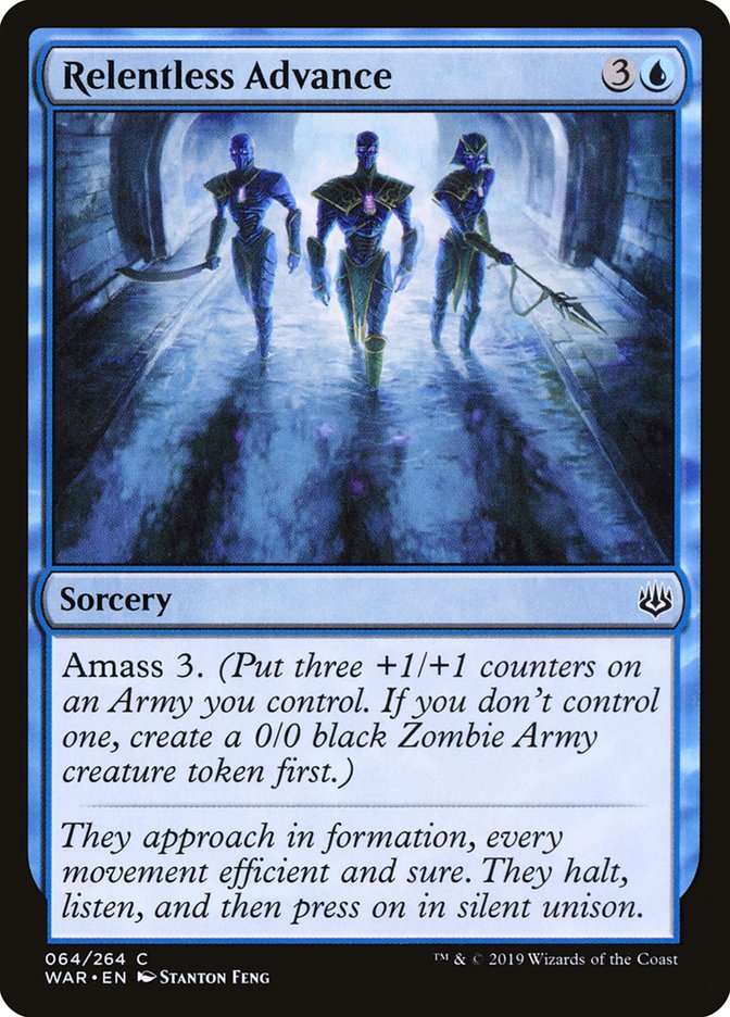 Relentless Advance [War of the Spark] [Foil]