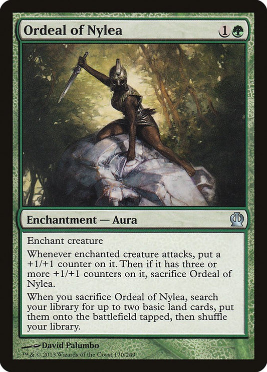 Ordeal of Nylea [Theros] [Foil]