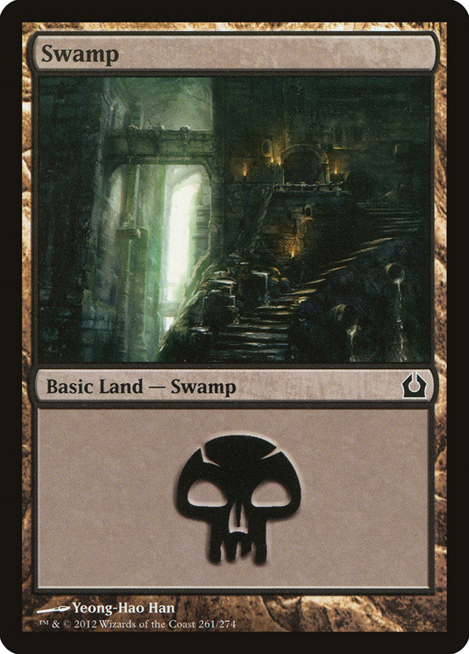 Swamp (261) [Return to Ravnica] [Foil]
