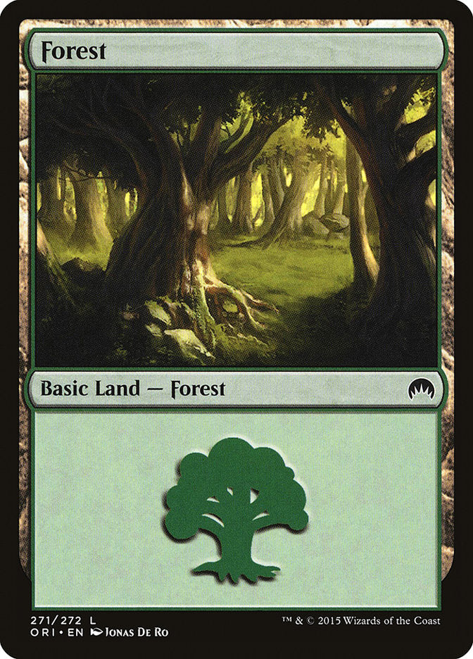 Forest (271) [Magic Origins] [Foil]