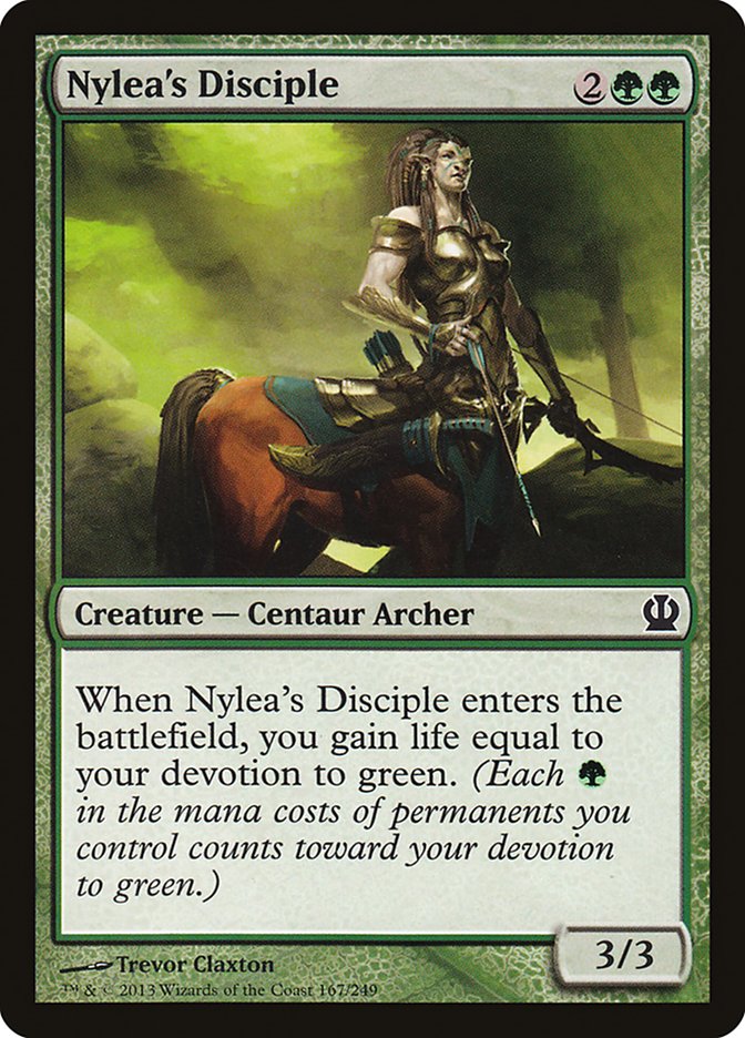 Nylea's Disciple [Theros] [Foil]