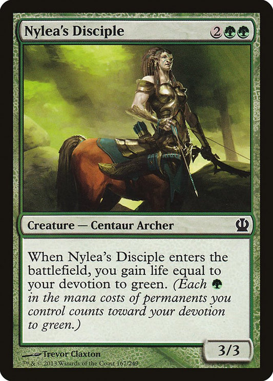 Nylea's Disciple [Theros] [Foil]