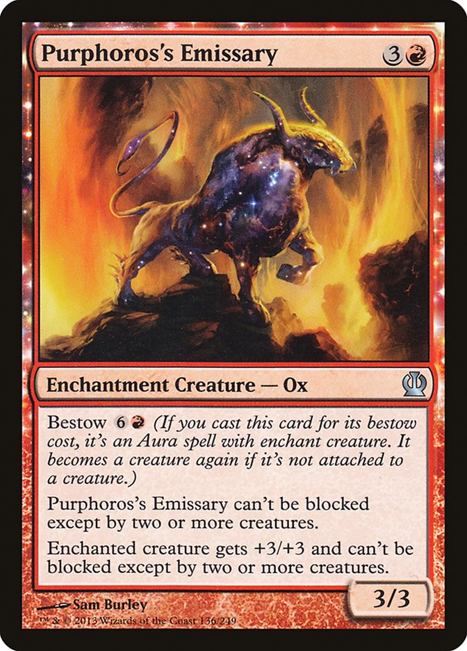 Purphoros's Emissary [Theros] [Foil]