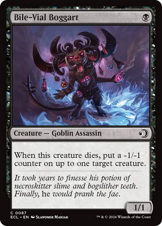 Bile-Vial Boggart [Lorwyn Eclipsed] [Foil]