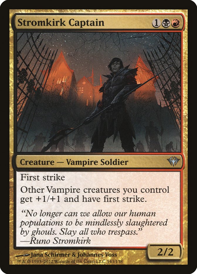 Stromkirk Captain [Dark Ascension] [Foil]