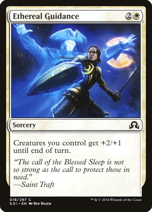 Ethereal Guidance [Shadows over Innistrad] [Foil]
