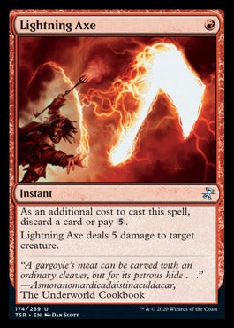 Lightning Axe [Time Spiral Remastered] [Foil]