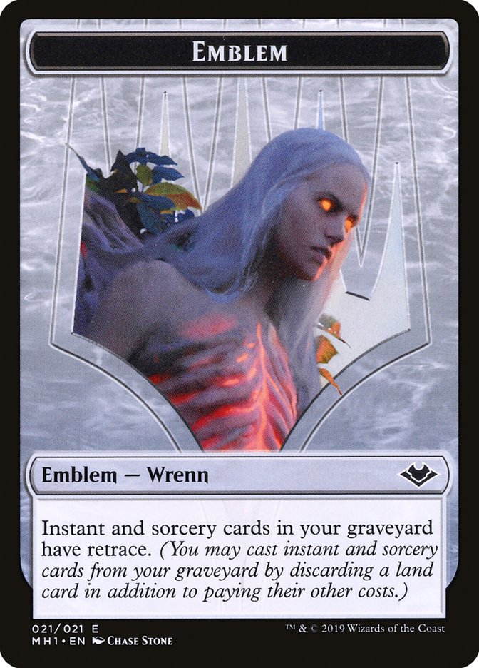Wrenn and Six Emblem [Modern Horizons Tokens] [Foil]