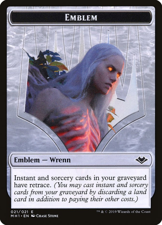 Wrenn and Six Emblem [Modern Horizons Tokens] [Foil]