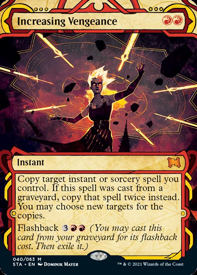 Increasing Vengeance [Strixhaven: School of Mages Mystical Archive] [Foil]