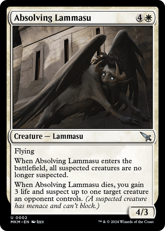 Absolving Lammasu [Murders at Karlov Manor] [Foil]