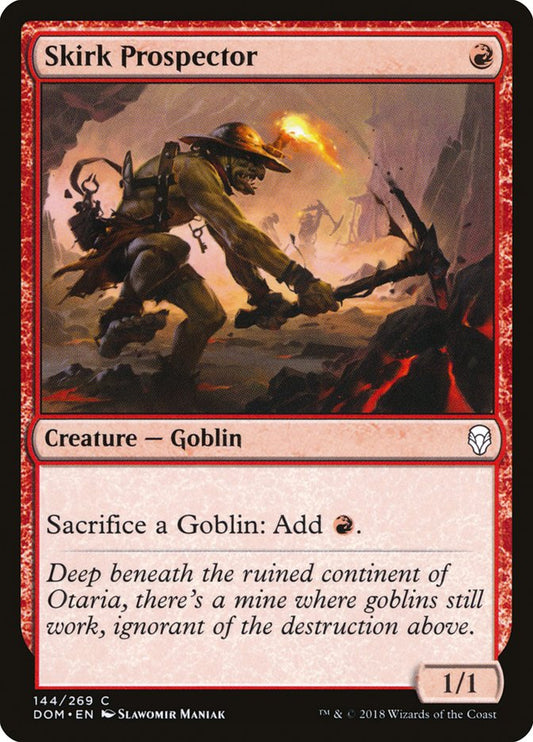 Skirk Prospector [Dominaria] [Foil]