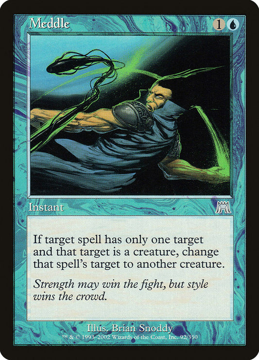 Meddle [Onslaught] [Foil]