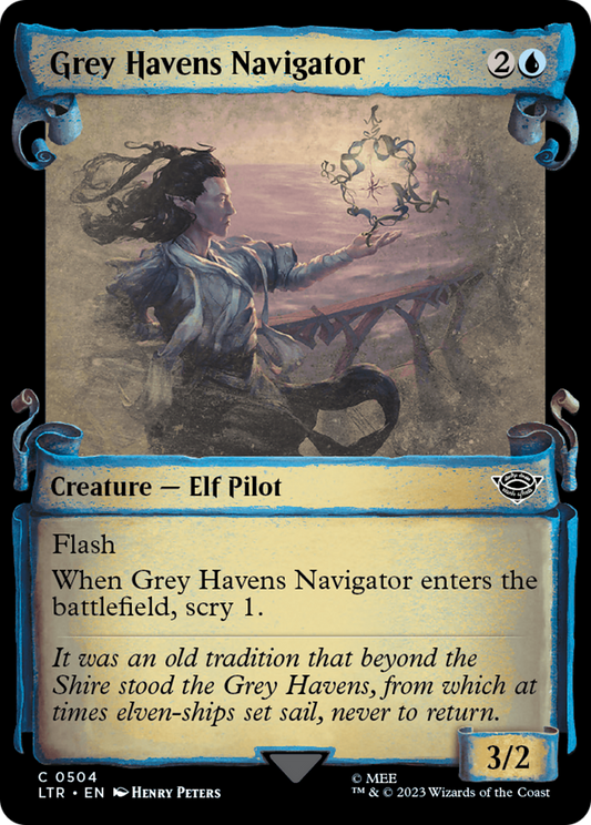 Grey Havens Navigator [The Lord of the Rings: Tales of Middle-Earth Showcase Scrolls] [Foil]