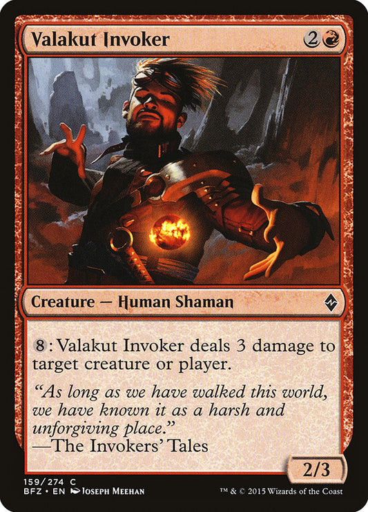 Valakut Invoker [Battle for Zendikar] [Foil]