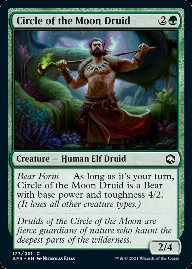 Circle of the Moon Druid [Dungeons & Dragons: Adventures in the Forgotten Realms] [Foil]