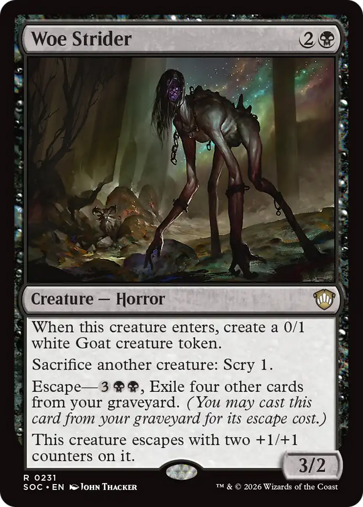 Woe Strider [Secrets of Strixhaven Commander] [Foil]