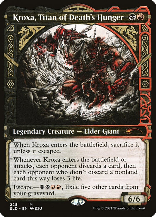Kroxa, Titan of Death's Hunger [Secret Lair Drop Series] [Foil]