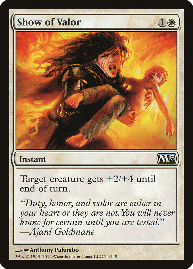 Show of Valor [Core Set 2013]