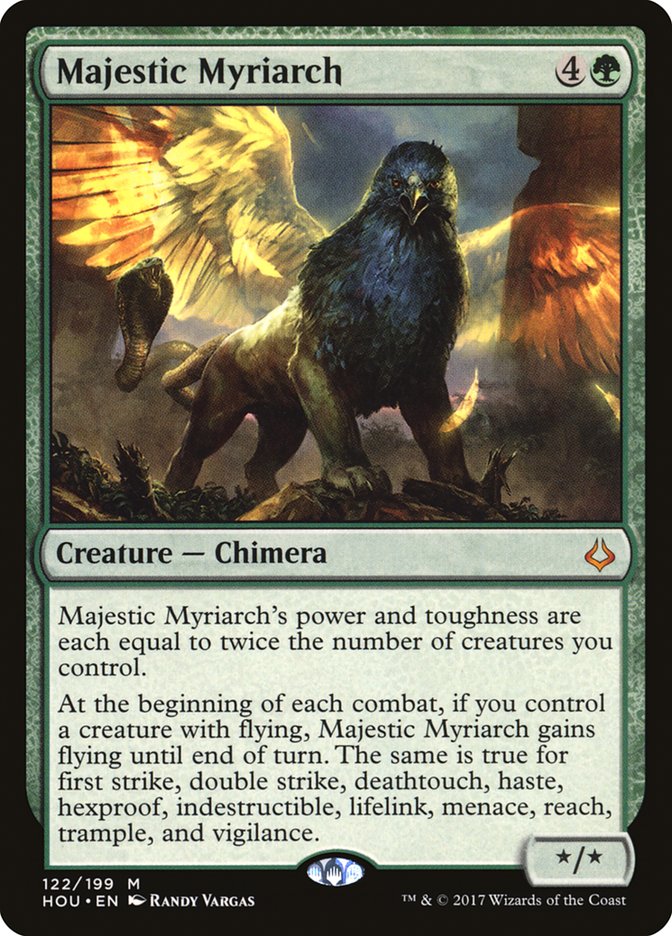 Majestic Myriarch [Hour of Devastation] [Foil]