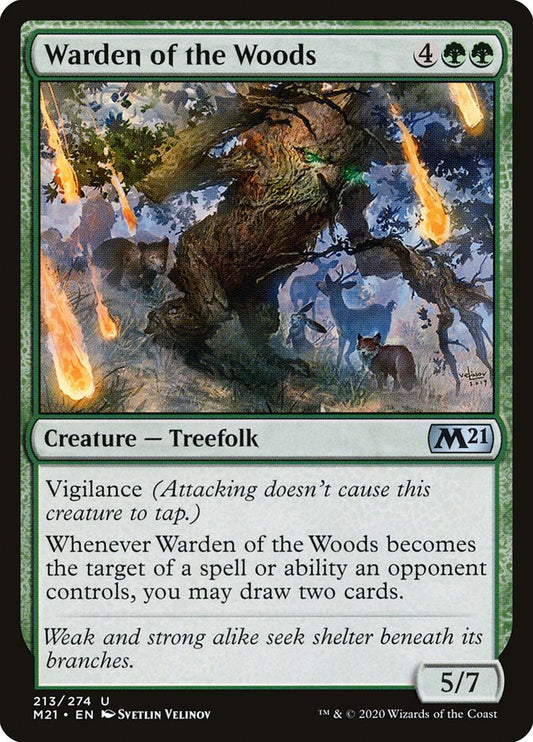 Warden of the Woods [Core Set 2021] [Foil]