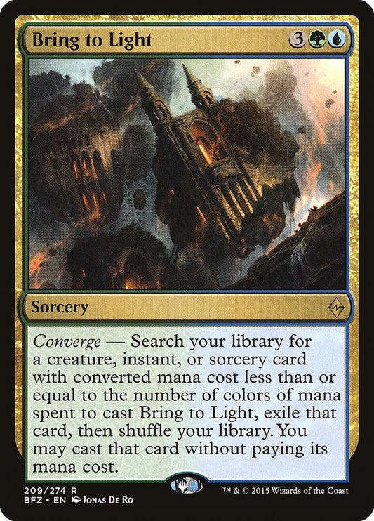 Bring to Light [Battle for Zendikar] [Foil]