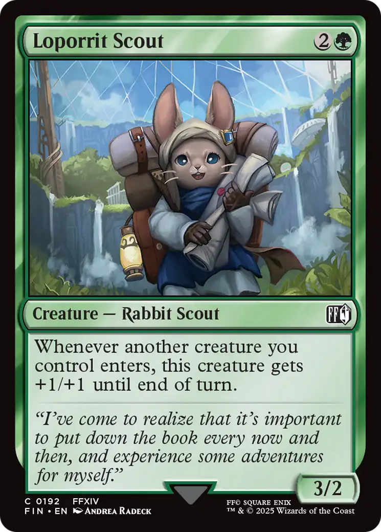 Loporrit Scout [FINAL FANTASY] [Foil]