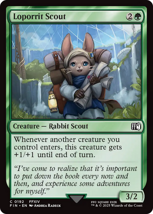 Loporrit Scout [FINAL FANTASY] [Foil]