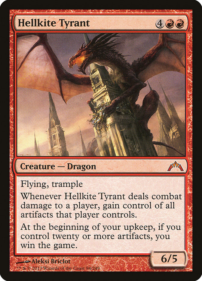 Hellkite Tyrant [Gatecrash] [Foil]