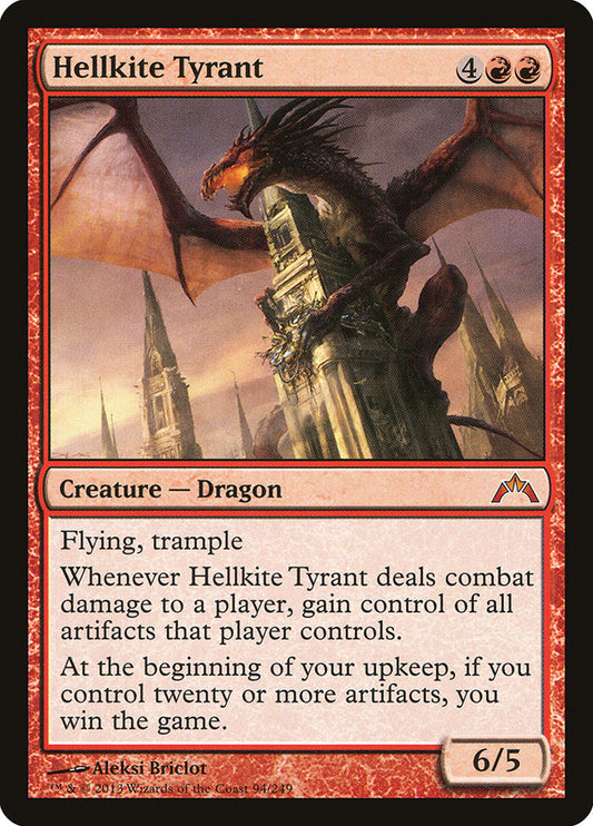Hellkite Tyrant [Gatecrash] [Foil]