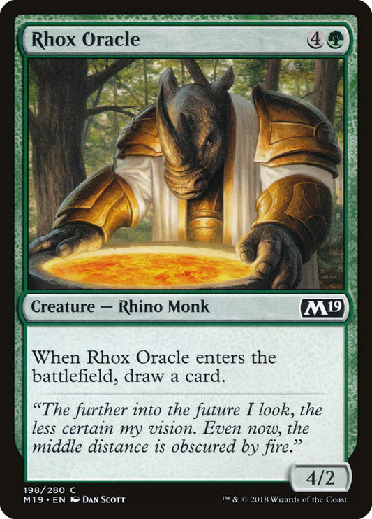Rhox Oracle [Core Set 2019] [Foil]