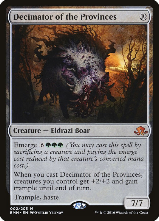 Decimator of the Provinces [Eldritch Moon] [Foil]