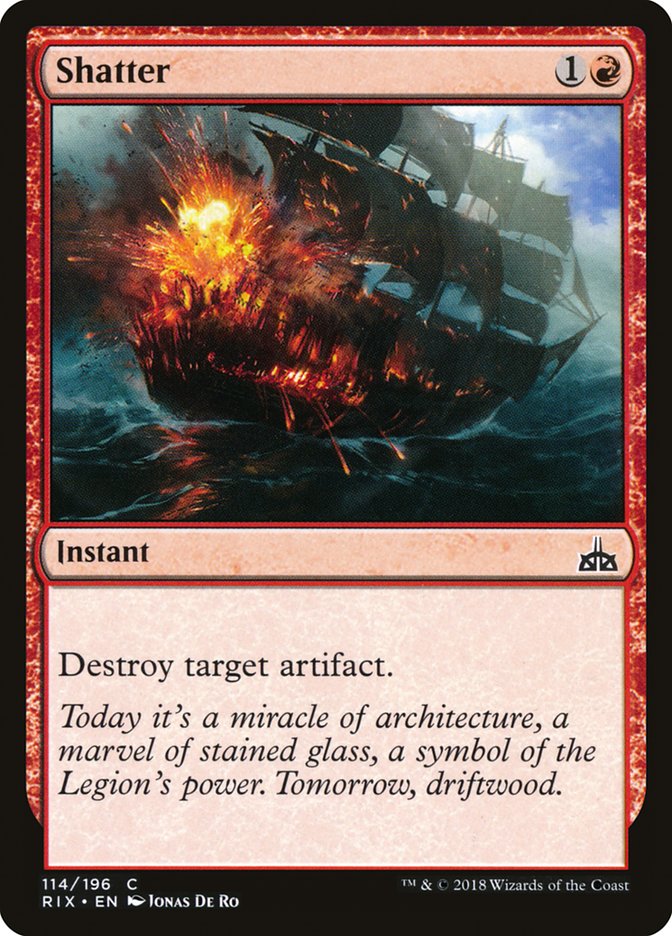 Shatter [Rivals of Ixalan] [Foil]