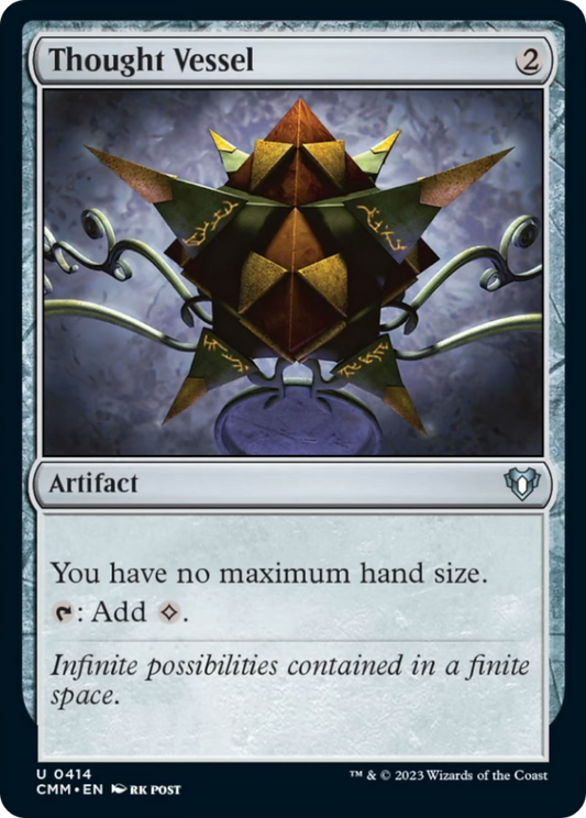 Thought Vessel [Commander Masters] [Foil]