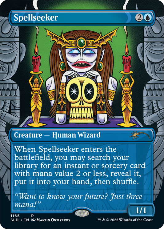 Spellseeker (Borderless) [Secret Lair Drop Series] [Foil]