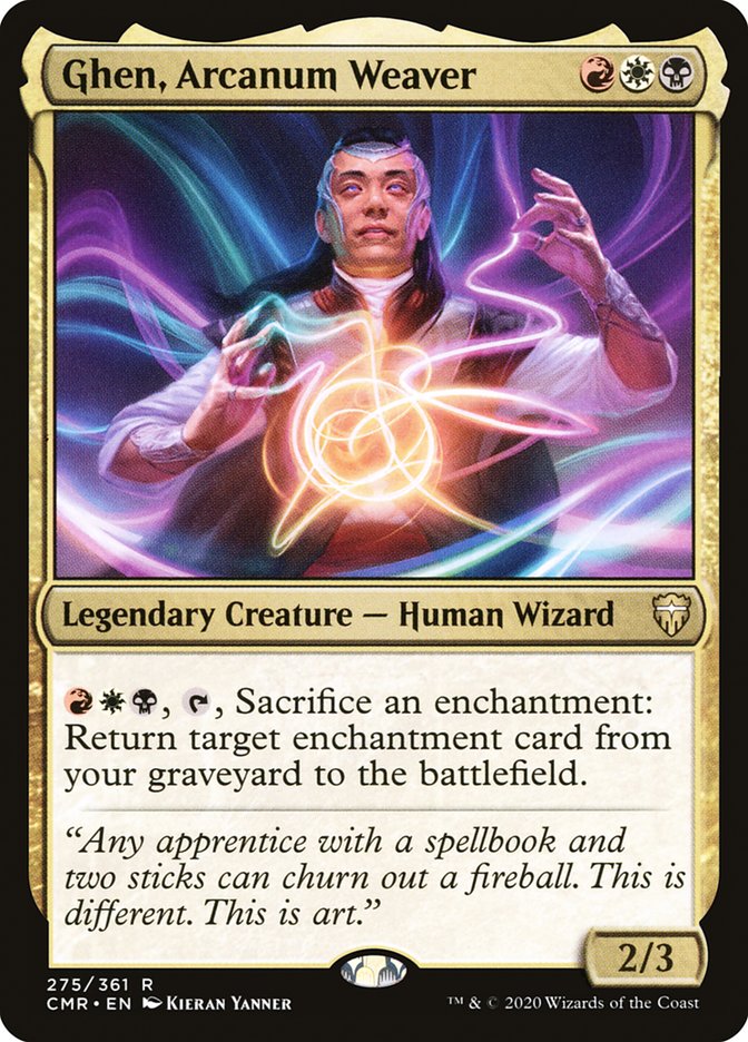 Ghen, Arcanum Weaver [Commander Legends] [Foil]