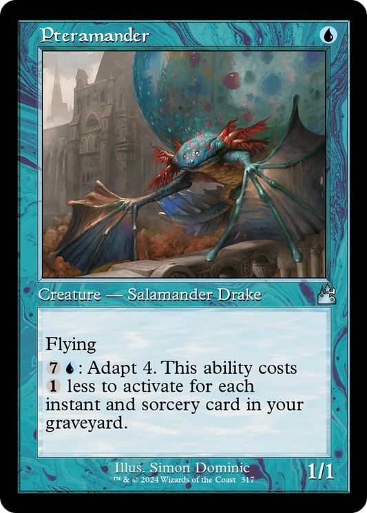 Pteramander (Retro Frame) [Ravnica Remastered] [Foil]