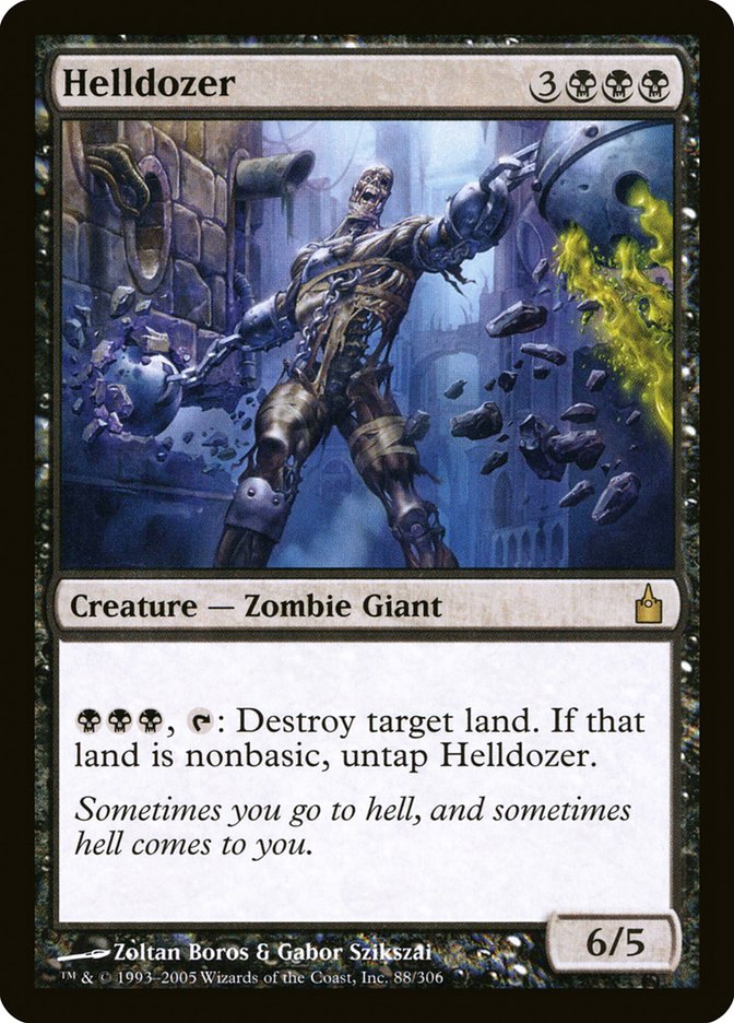 Helldozer [Ravnica: City of Guilds] [Foil]
